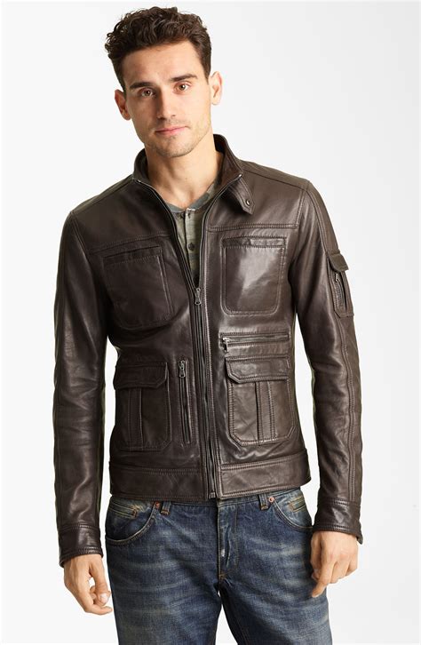 dolce gabbana mens leather jackets|dolce and gabbana bear jacket.